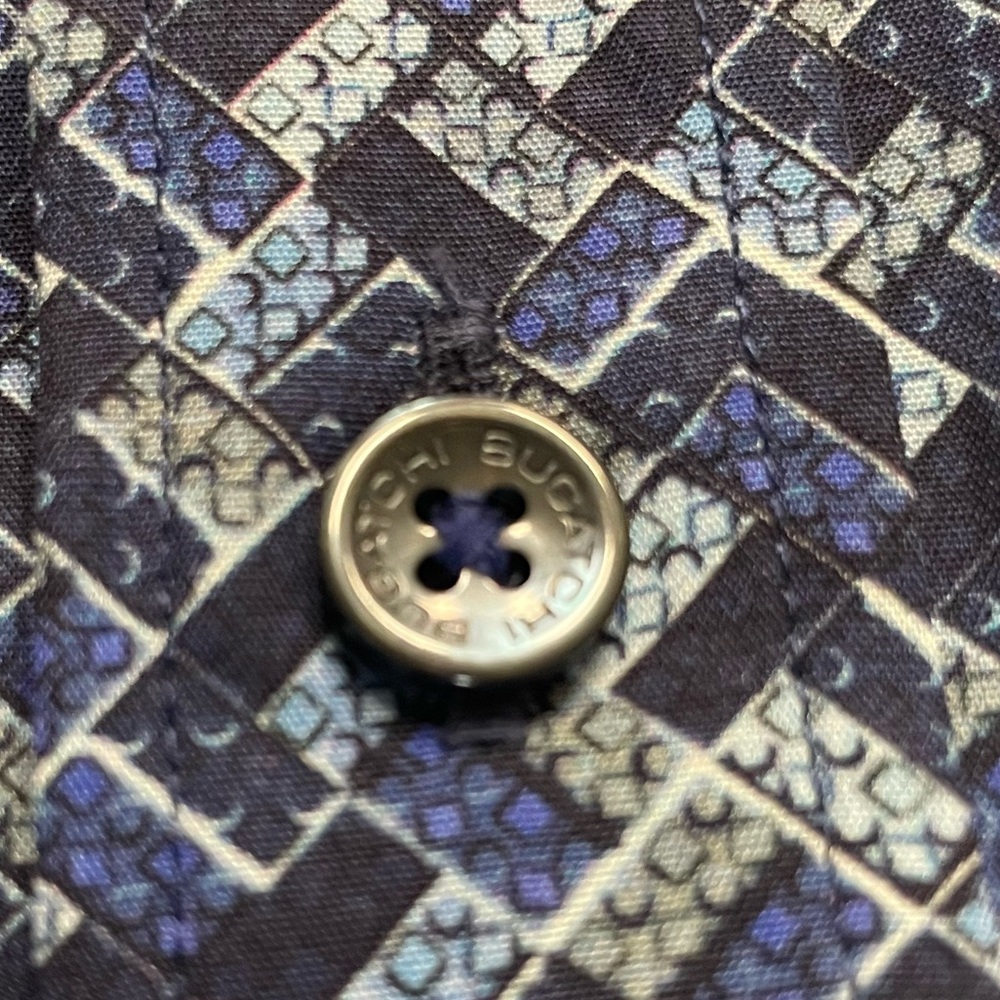 Bugatchi Button Shirt Men’s L - Picture 5 of 8